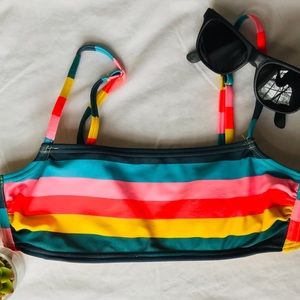 Women's Square Neck Bralette Bikini Top